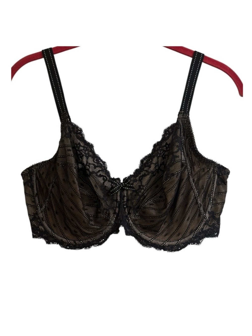 Chantelle Rive Gauche Full Coverage Unlined Bra 36DDD Black